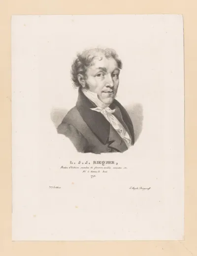 Portret van Louis Ricquier
