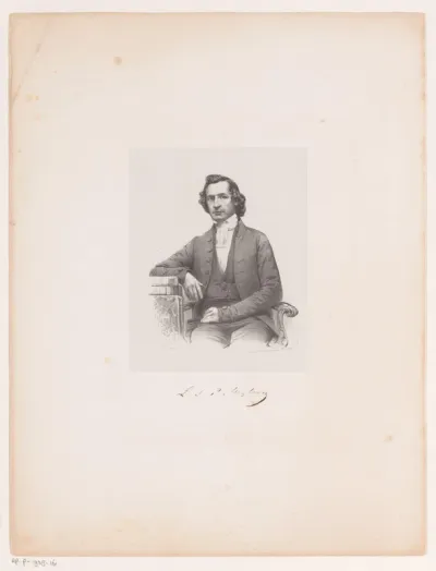 Portret van Louis Suson Pedro Meyboom