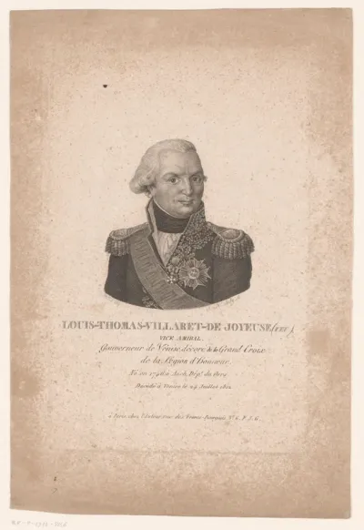 Portret van Louis Thomas Villaret de Joyeuse