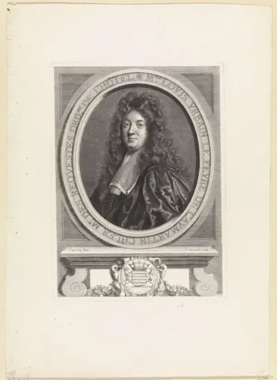 Portret van Louis Urbain le Fèvre de Caumartin, Frans raadsman