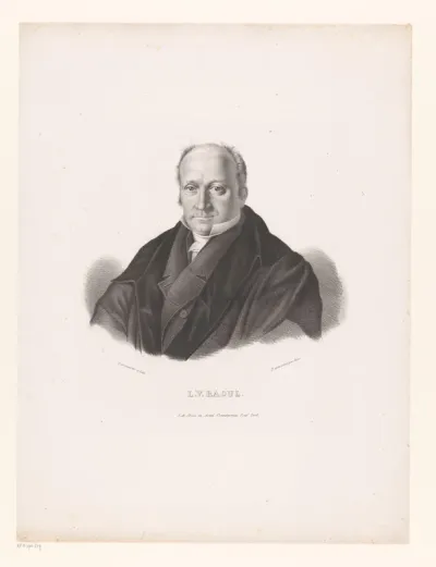 Portret van Louis Vincent Raoul