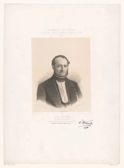 Portret van Louis Wolowski