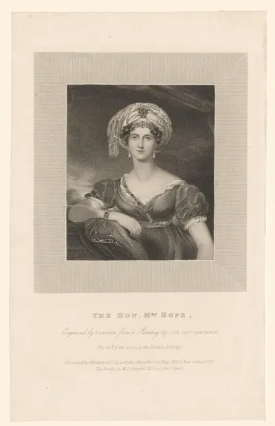 Portret van Louisa Beresford