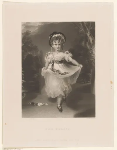 Portret van Louisa Georgina Augusta Anne Murray
