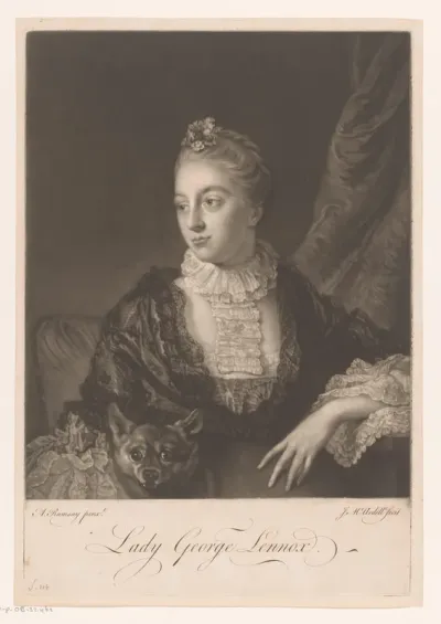 Portret van Louisa Lennox