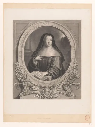 Portret van Louise Adélaïde van Orléans