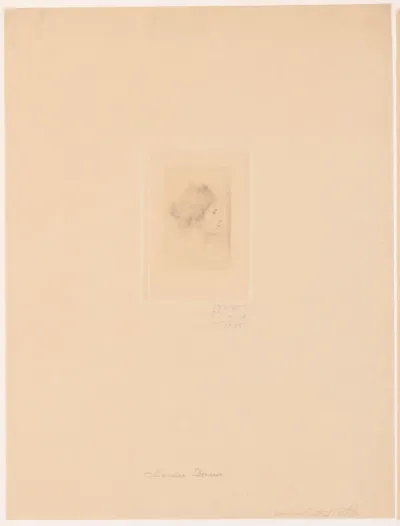 Portret van Louise Danse