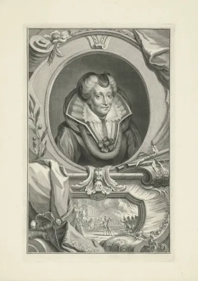 Portret van Louise de Coligny