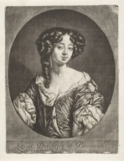 Portret van Louise de Kéroualle hertogin van Portsmouth