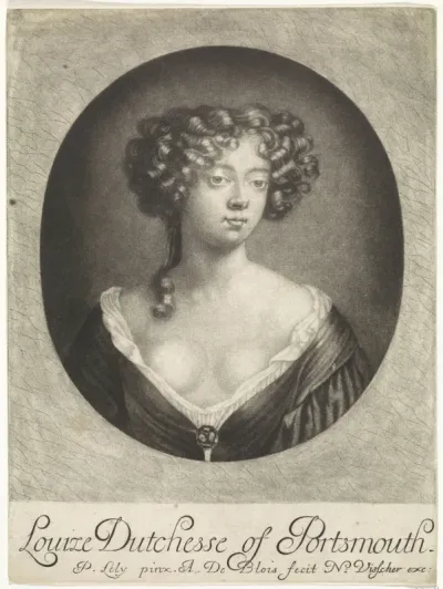 Portret van Louise de Kéroualle hertogin van Portsmouth