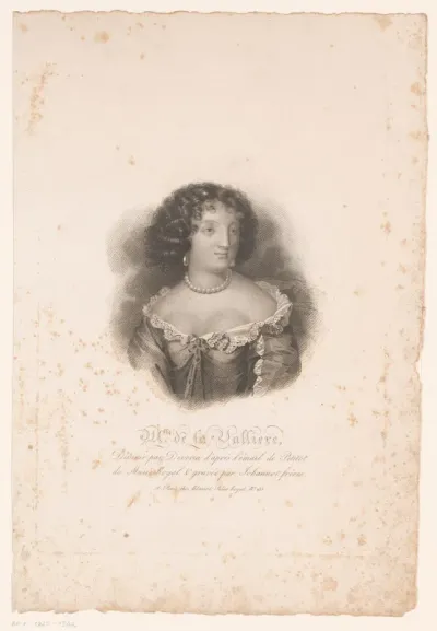 Portret van Louise de Vallière