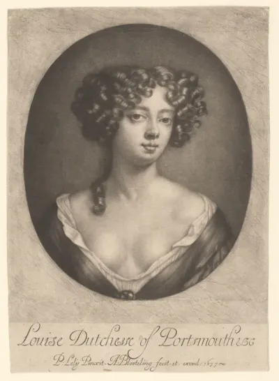 Portret van Louise, hertogin van Portsmouth