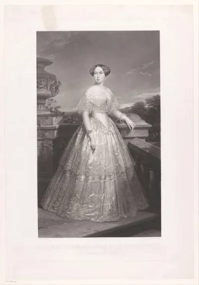 Portret van Louise, koningin van Zweden