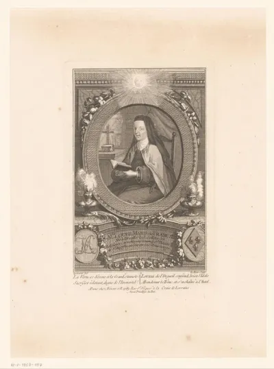 Portret van Louise Marie van Frankrijk