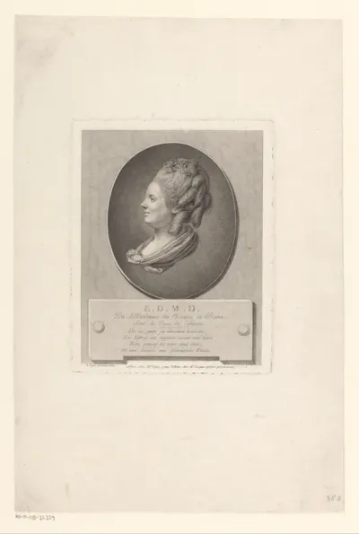 Portret van Louise Menon