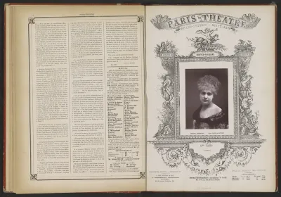 Portret van Louise Théo