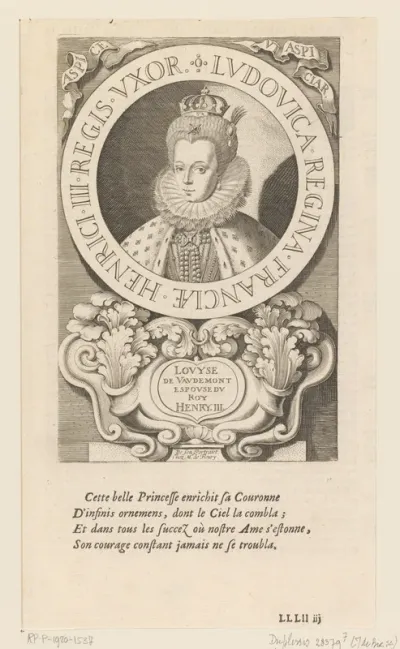 Portret van Louise van Lotharingen