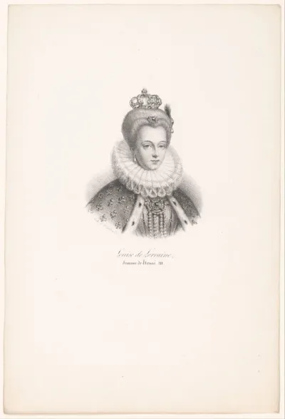 Portret van Louise van Lotharingen