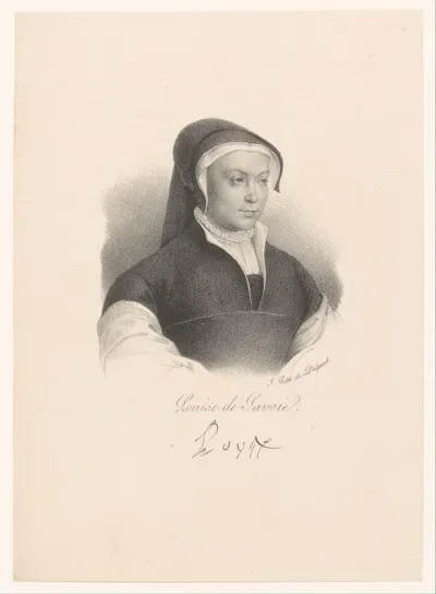 Portret van Louise van Savoye
