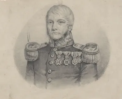 Portret van Lt. Generaal A.F. Meyer