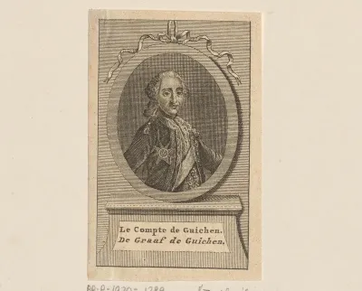 Portret van Luc Urbain du Bouëxic, graaf van Guichen