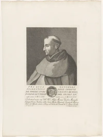Portret van Luca Mannelli