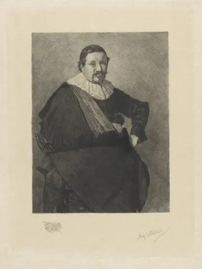 Portret van Lucas de Clercq