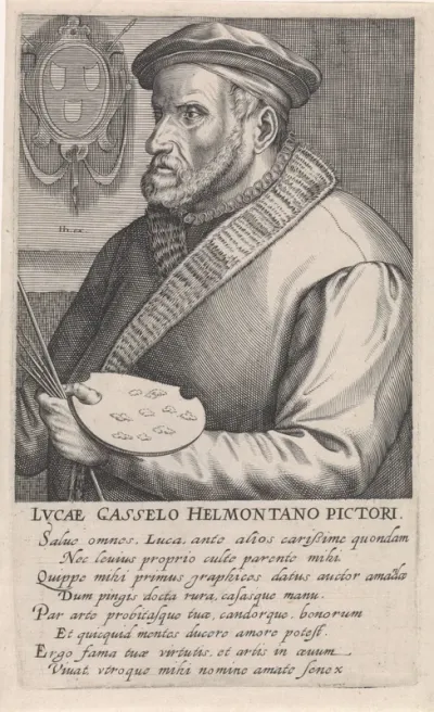 Portret van Lucas Gassel
