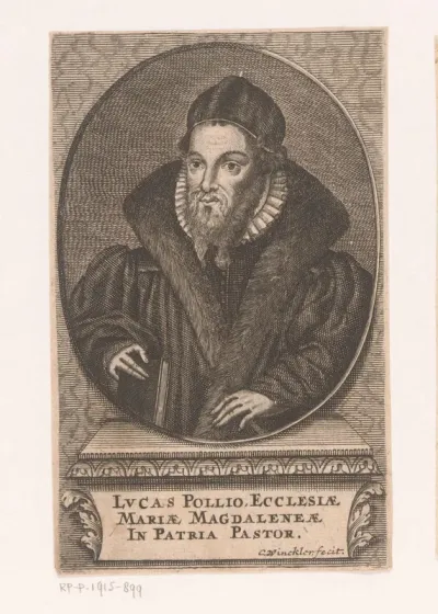 Portret van Lucas Pollio