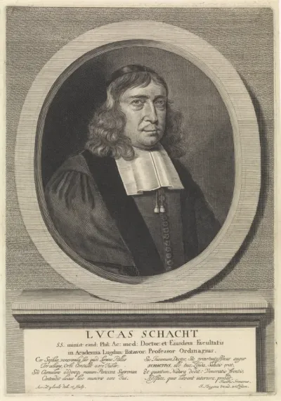 Portret van Lucas Schacht
