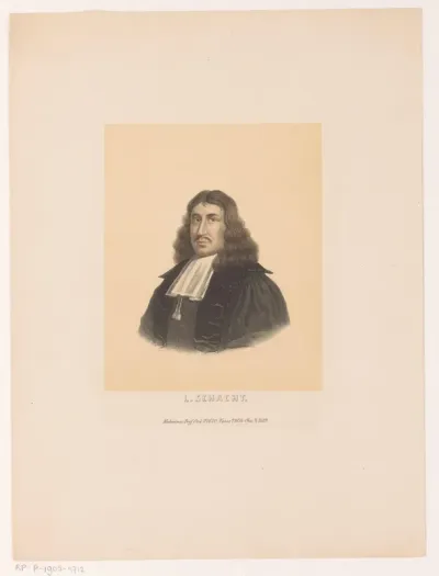 Portret van Lucas Schacht
