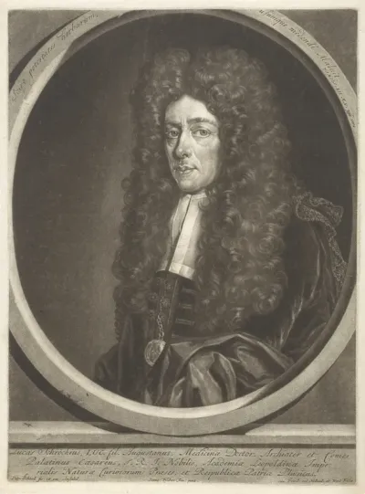 Portret van Lucas Schröck