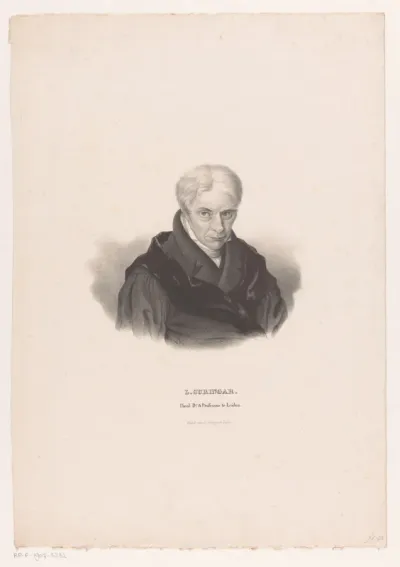 Portret van Lucas Suringar
