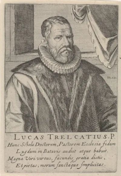 Portret van Lucas Trelcatius I