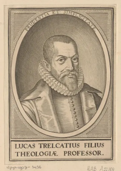 Portret van Lucas Trelcatius (II)