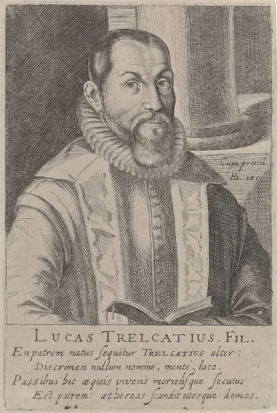 Portret van Lucas Trelcatius II