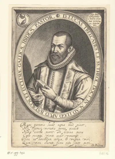 Portret van Lucas Trelcratius
