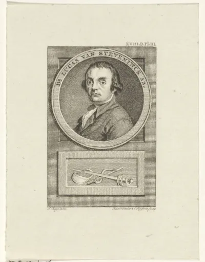 Portret van Lucas van Steveninck