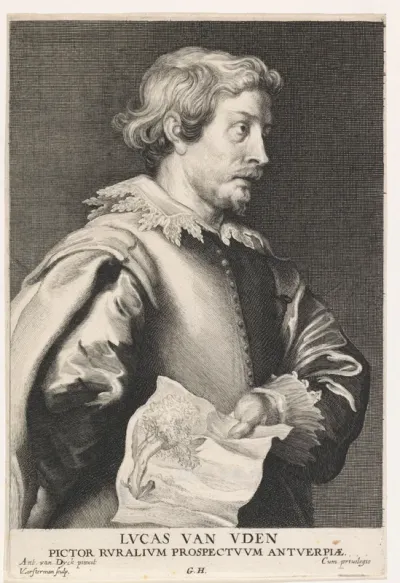 Portret van Lucas van Uden