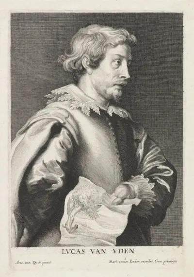 Portret van Lucas van Uden