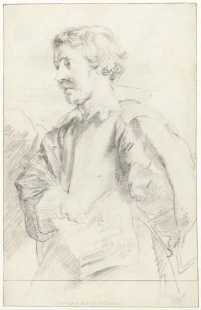 Portret van Lucas van Uden