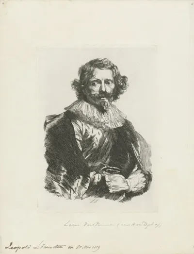 Portret van Lucas Vorsterman