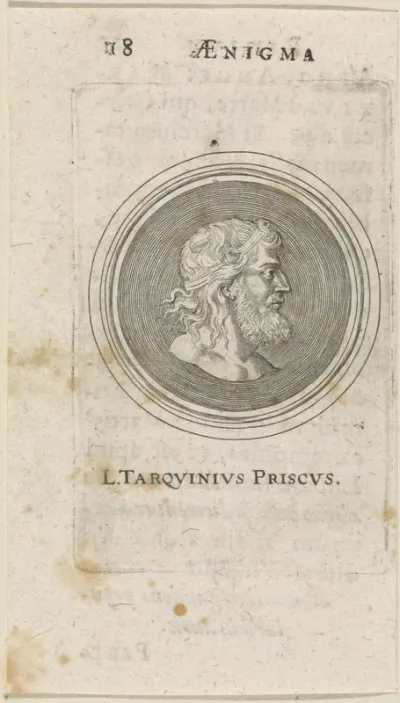 Portret van Lucius Tarquinius Priscus