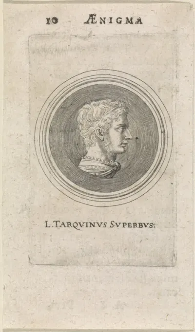 Portret van Lucius Tarquinius Superbus