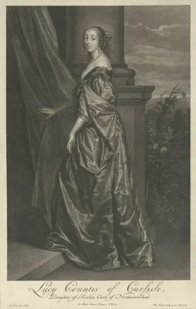 Portret van Lucy Hay, hertogin van Carlisle