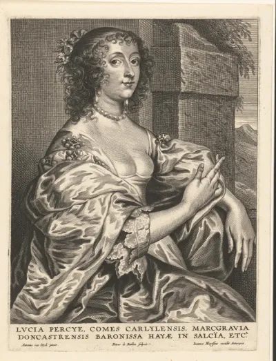 Portret van Lucy Percy gravin van Carlisle