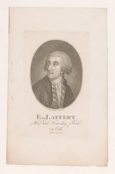 Portret van Ludolph Friedrich von Laffert