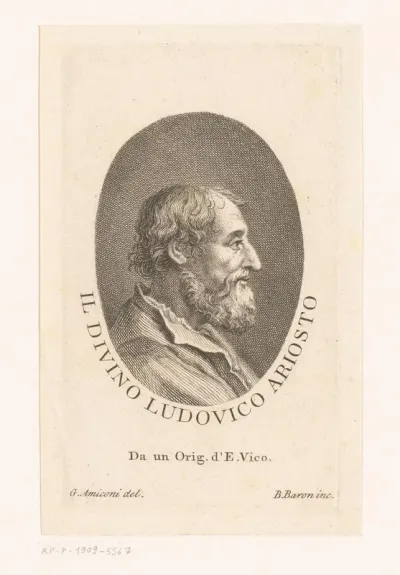 Portret van Ludovico Ariosto