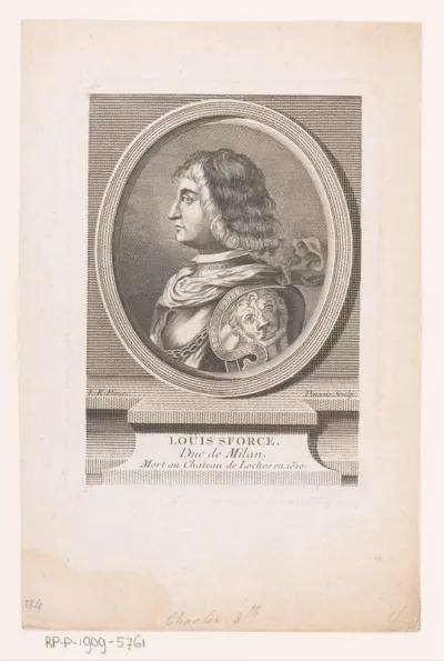 Portret van Ludovico Sforza