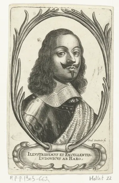 Portret van Ludovicus ab Haro